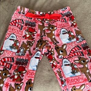 Rudolph Red-Nosed Reindeer Pajama Pants